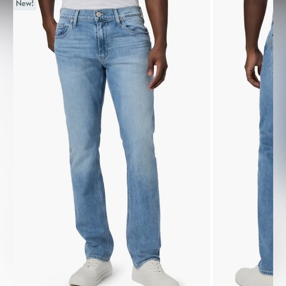 Paige Other - Paige Federal Jeans Men Sz 36X30 Light Wash Irwin Slim Straight Stretch Casual
